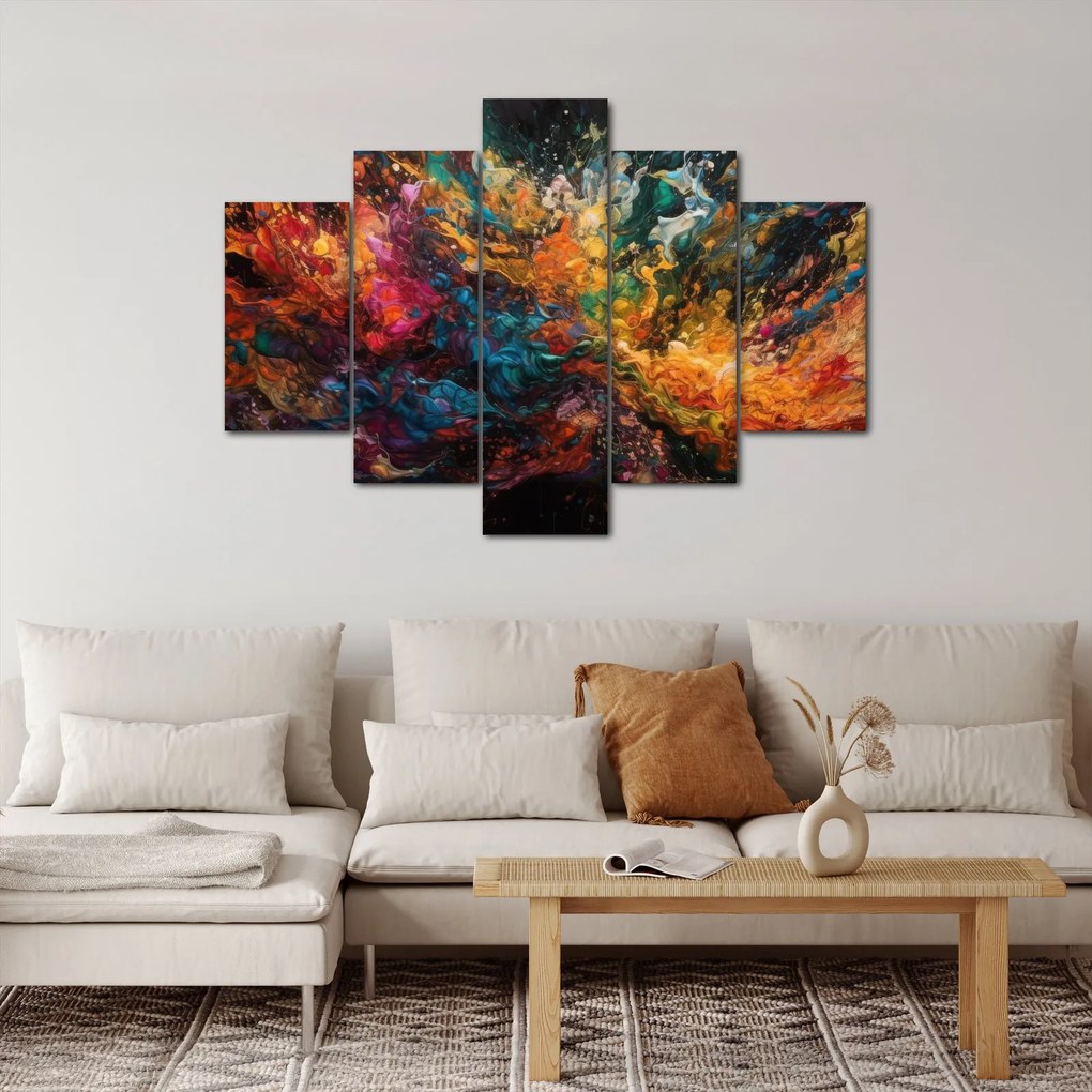 Kép - Színes absztrakció II. (150x105 cm)