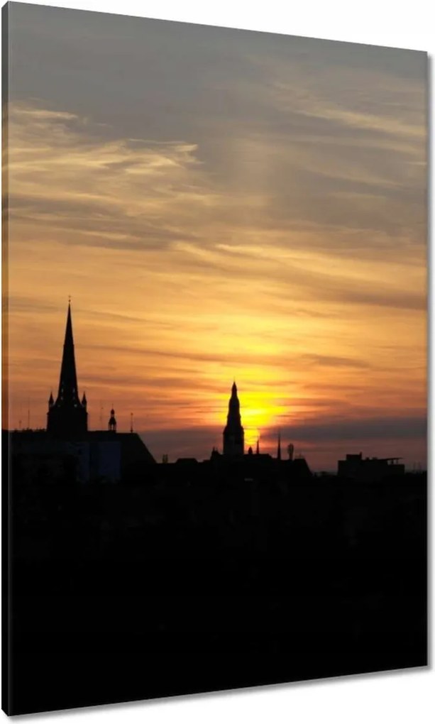 Vászonkép 70x100 Naplemente