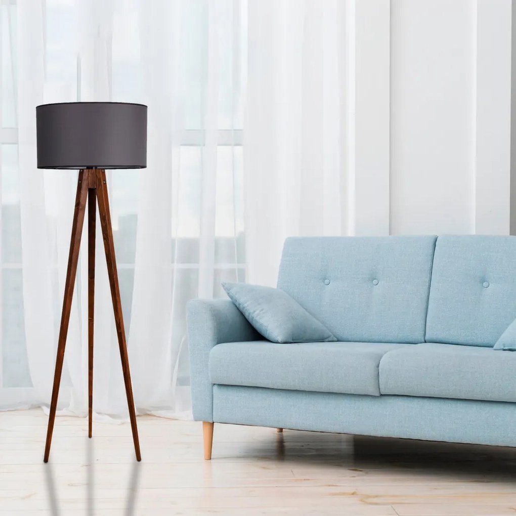 Fa állólámpa, Ø45 cm – TR534LUN2186