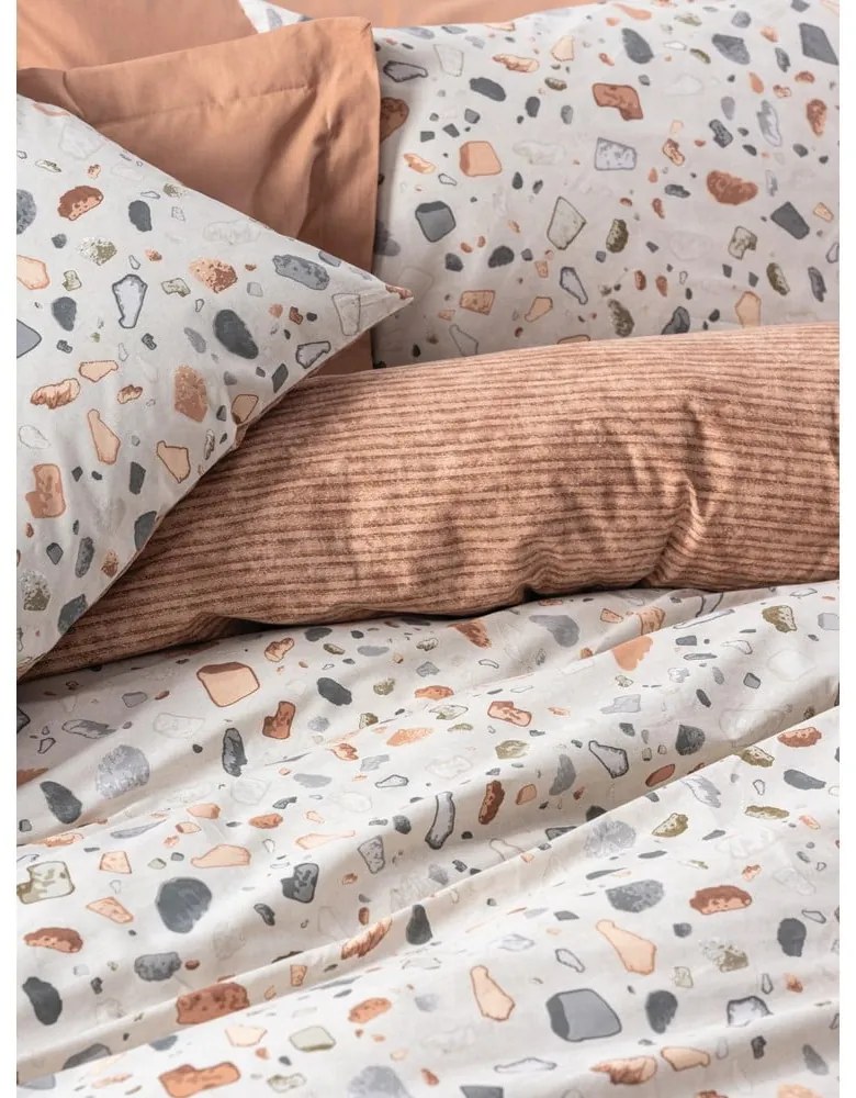 Egyszemélyes renforcé pamut ágyneműhuzat 140x200 cm Earth-Inspired Calm – Mila Home Luxury