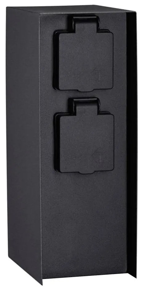 Paulmann 94657 - Kültéri csatlakozós oszlop RIO 2Z SCHUKO 230V IP44