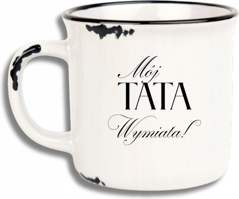 Bögre Fehér Retro Vicces Ajándék Apák Napja Apukám Söpör!