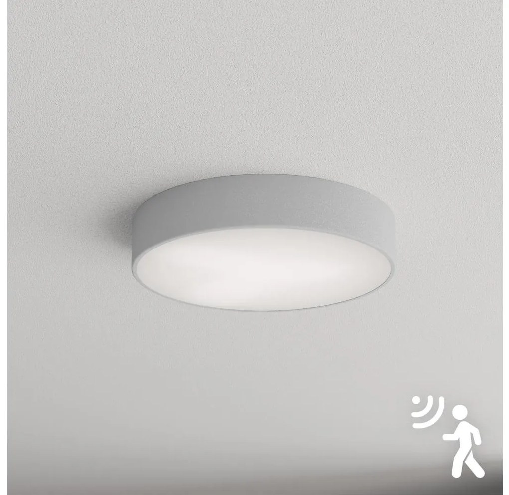 Brilagi - Érzékelős mennyezeti lámpa CLARE 3xE27/24W/230V átm. 40 cm szürke