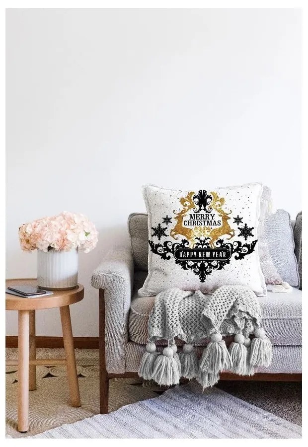 Párnahuzat karácsonyi mintával 43x43 cm – Mila Home