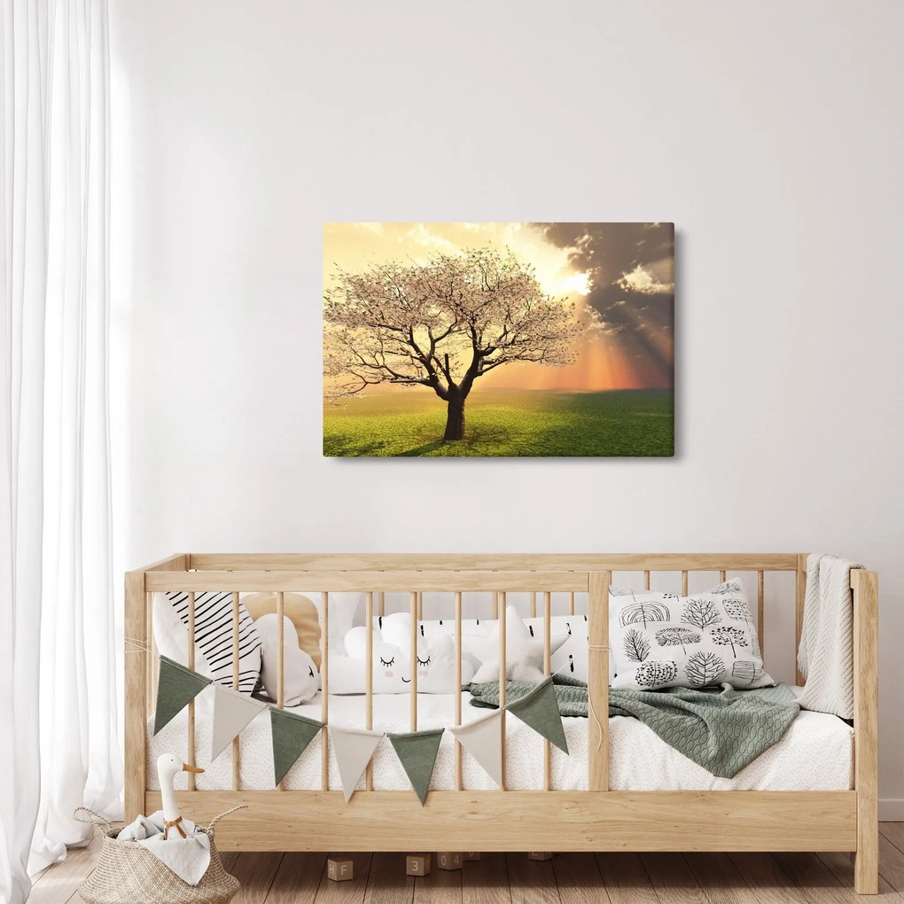 Fa képe a réten (90x60 cm)