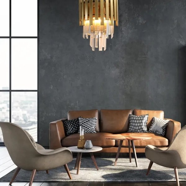 Fali lámpa ASPEN GOLD 2xE14/40W/230V