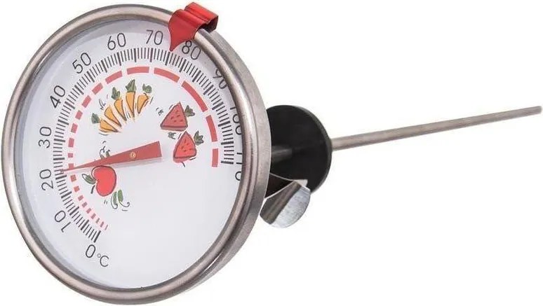 Konyhai hőmérő befőttes üvegek pácolásához 28 cm