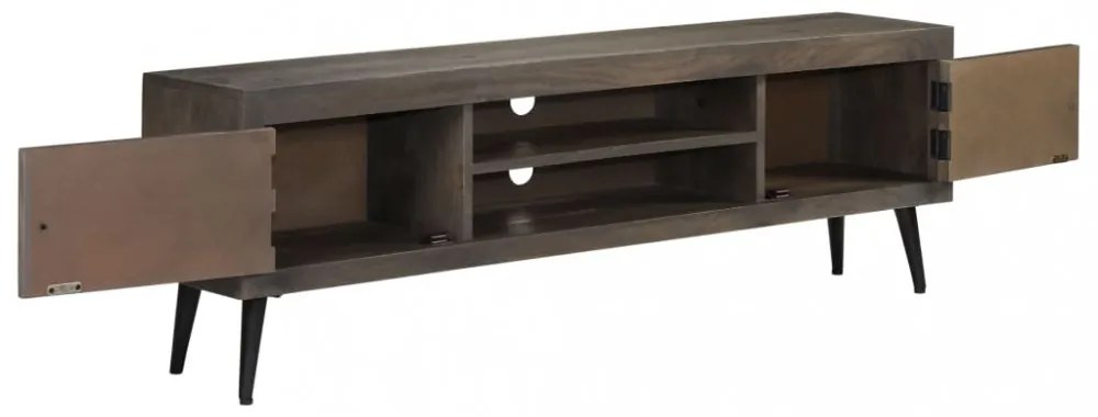 tömör mangófa TV-szekrény 140 x 30 x 45 cm