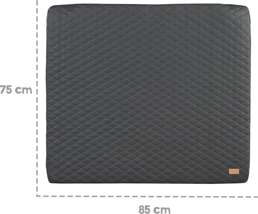 Pelenkázó alátét 75x85 cm Graphite gesteppt – Roba