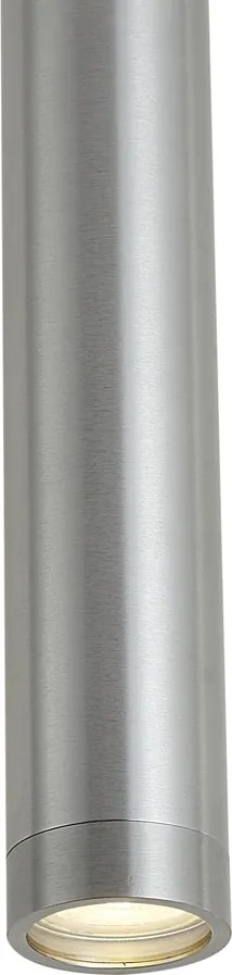 Design függőlámpa Gunmetal GU10 50mm IP44 - Tuba