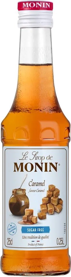 MONIN Cukormentes Karamell szirup, 0,25l