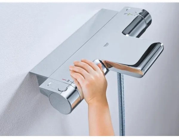 GROHE 34464001 - Termosztátos kádcsaptelep GROHTHERM 2000 DN 15 fényes króm