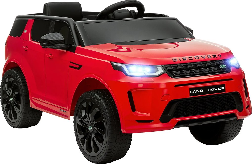 AIYAPLAY Gyerek Elektromos Autó 12V Land Rover Discovery Sport, 2.4G Távirányítóval, Zenével, Hangjelzéssel, LED Fényekkel, USB/MP3 Csatlakozással, 3-