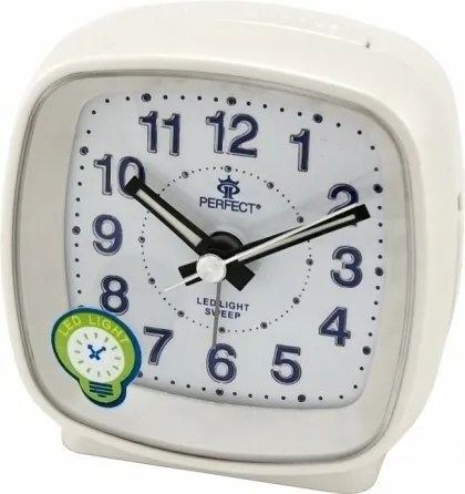 Kvarc ébresztőóra Perfect 816 Óra Led háttérvilágítás Riasztó áramló mechanizmus