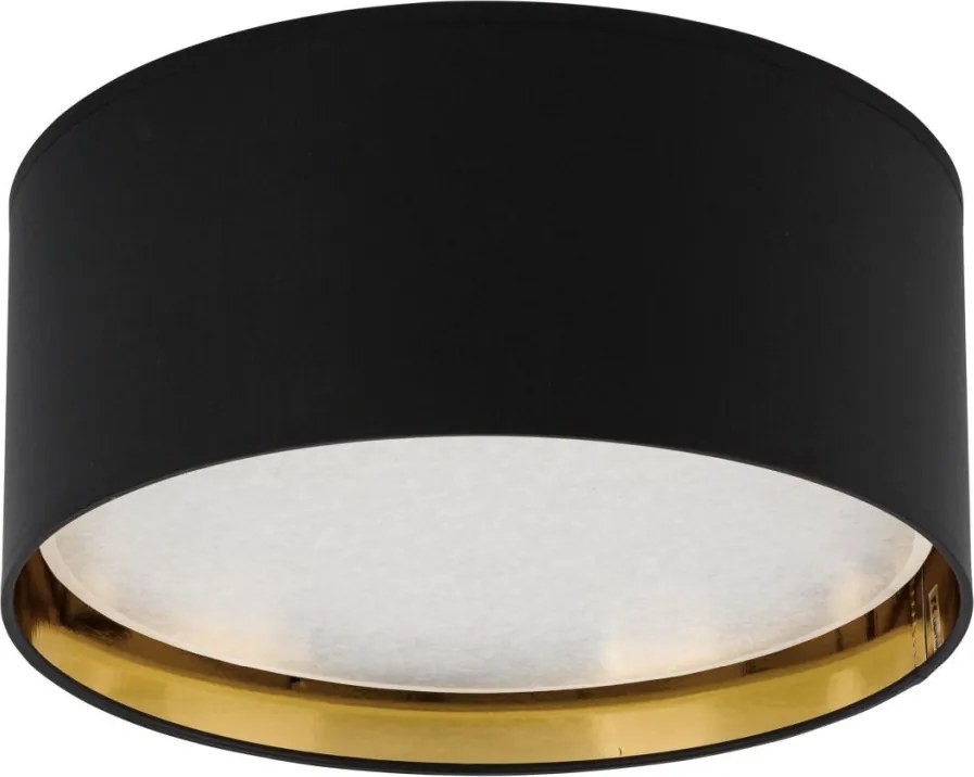 TK LIGHTING 3376 BILBAO Ernyős Mennyezeti Lámpa Fehér, Fekete, Arany E27 IP20