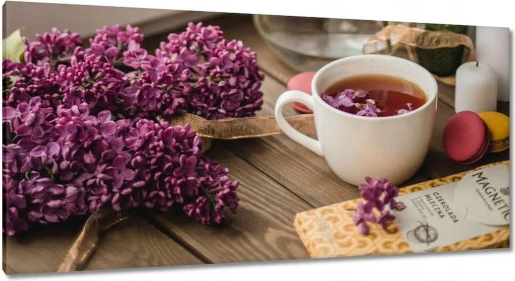 Vászonkép 115x55 Virágok