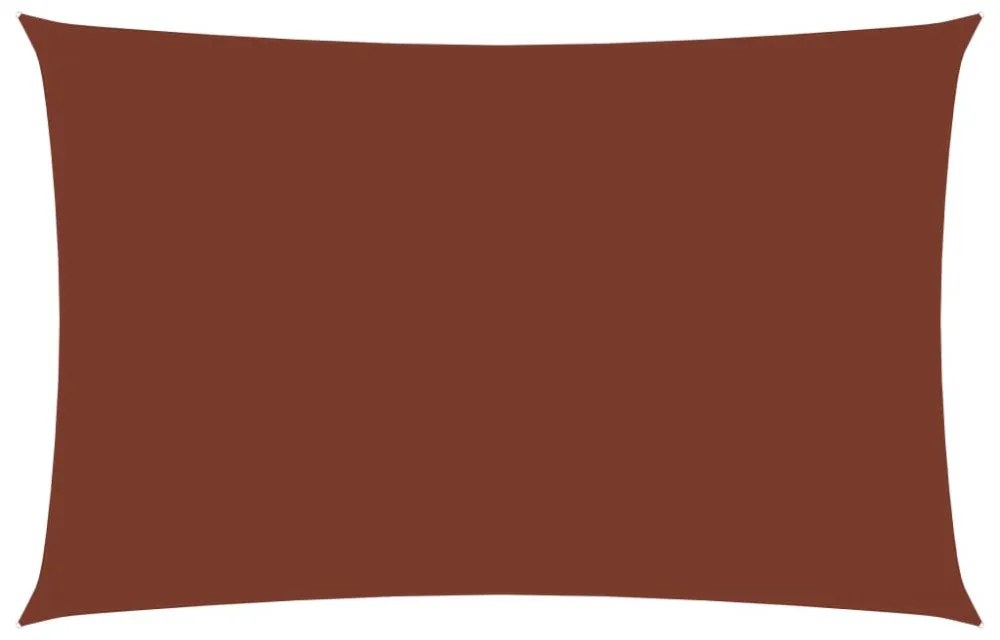vidaXL terrakotta téglalap alakú oxford-szövet napvitorla 2 x 5 m