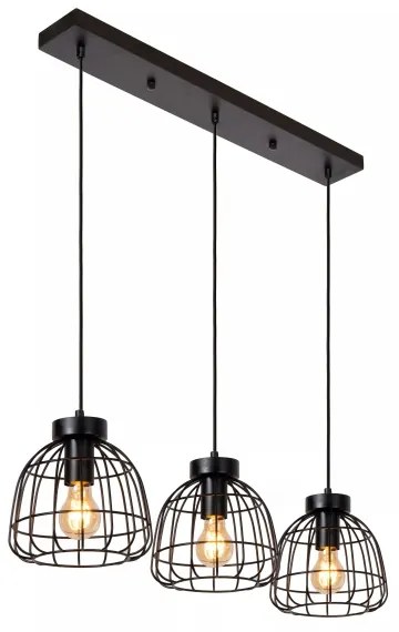 Lucide 00429/03/30 - Csillár zsinóron FILOX 3xE27/40W/230V