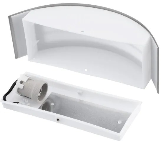 Kültéri fali lámpa 1xE27/14W/230V IP44 matt króm