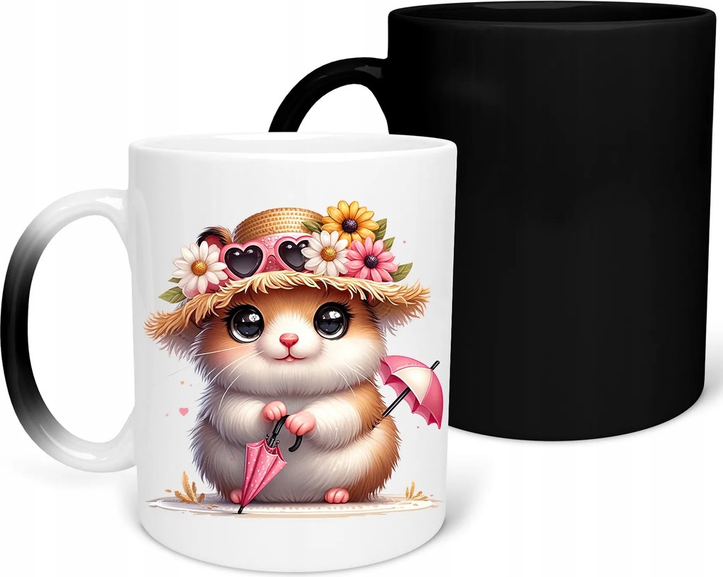 Mágikus Bögre Hörcsög Ajándék Születésnap Karácsony +csomagolás+ Név