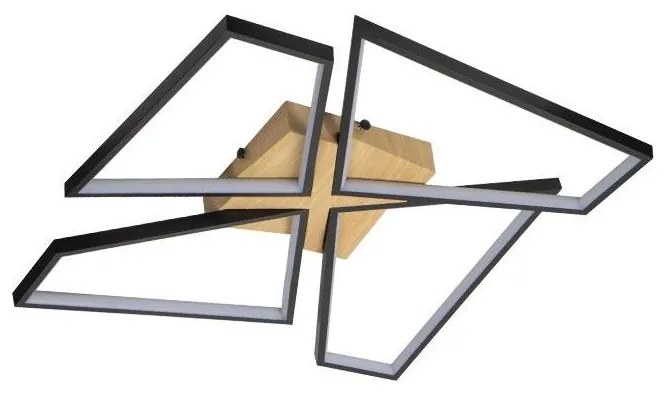 LED állítható mennyezeti lámpa LED/115W/230V 3000-6500K barna/fekete + DO