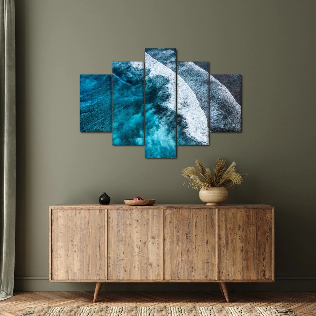 Kép - Hullámok a tengeren (150x105 cm)