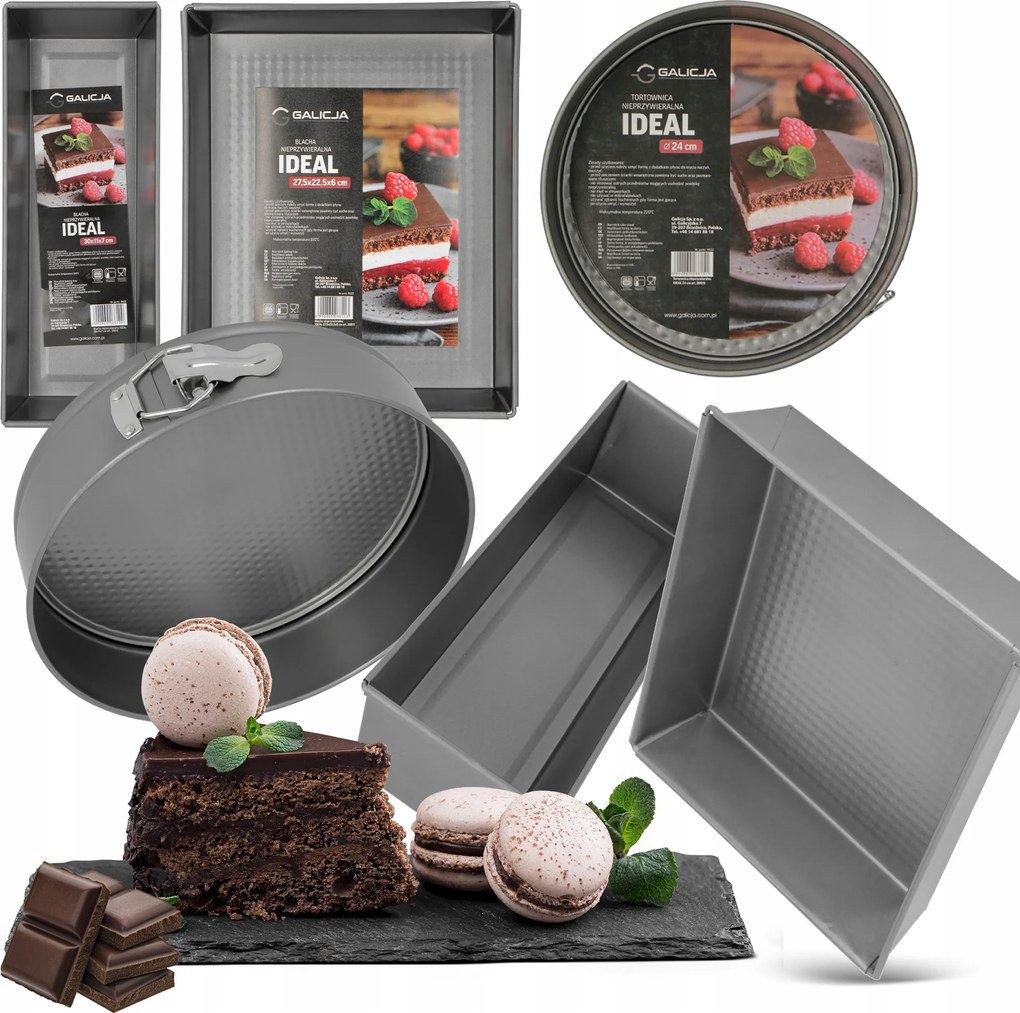 3x Torta Sütőlap Forma Tortaforma L0