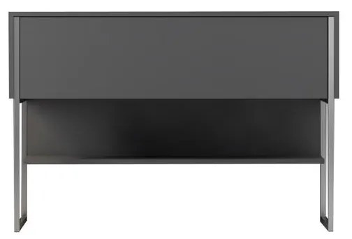 Komód Luxe - Silver, Anthracite