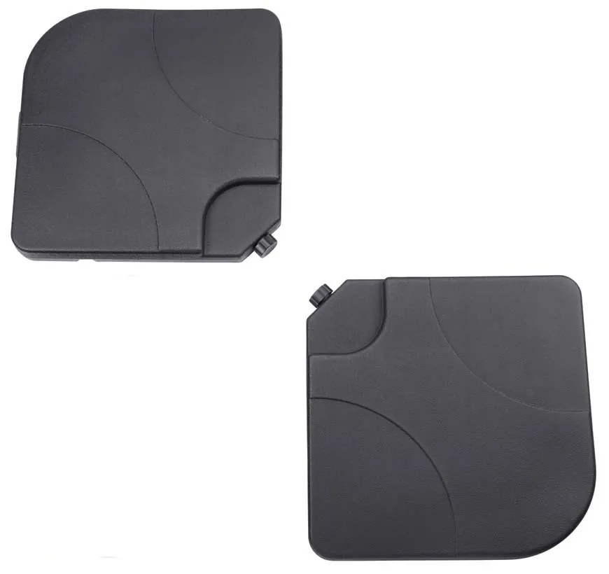 2 db tölthető napernyőtalp súly