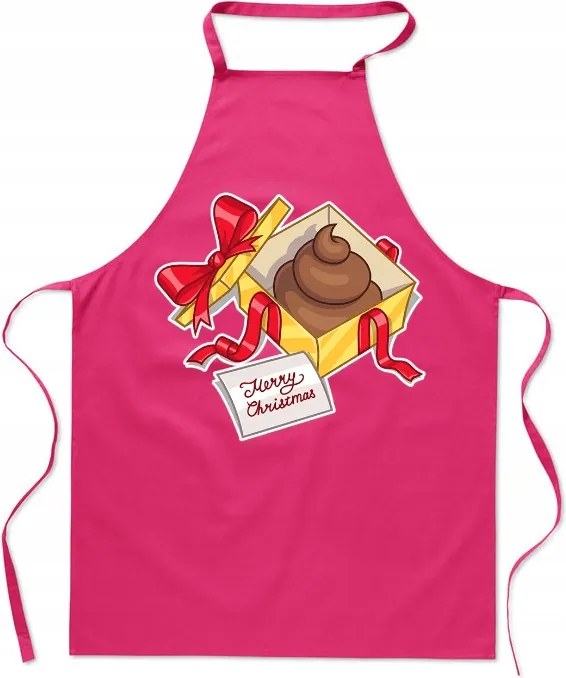 Konyhai kötény Vicces nyomtatás Merry Christmas Ajándék