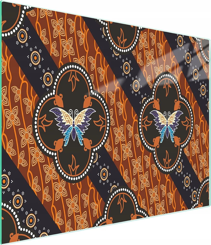 Üveg Vágódeszka 52x30 Pillangó Edzett Üveg