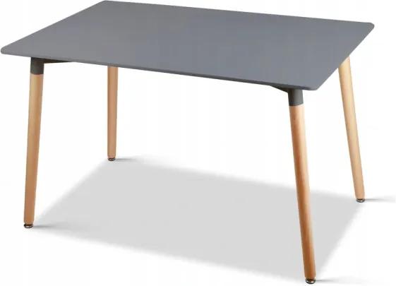 Étkezőasztal Grey MODERN 120 x 80 cm