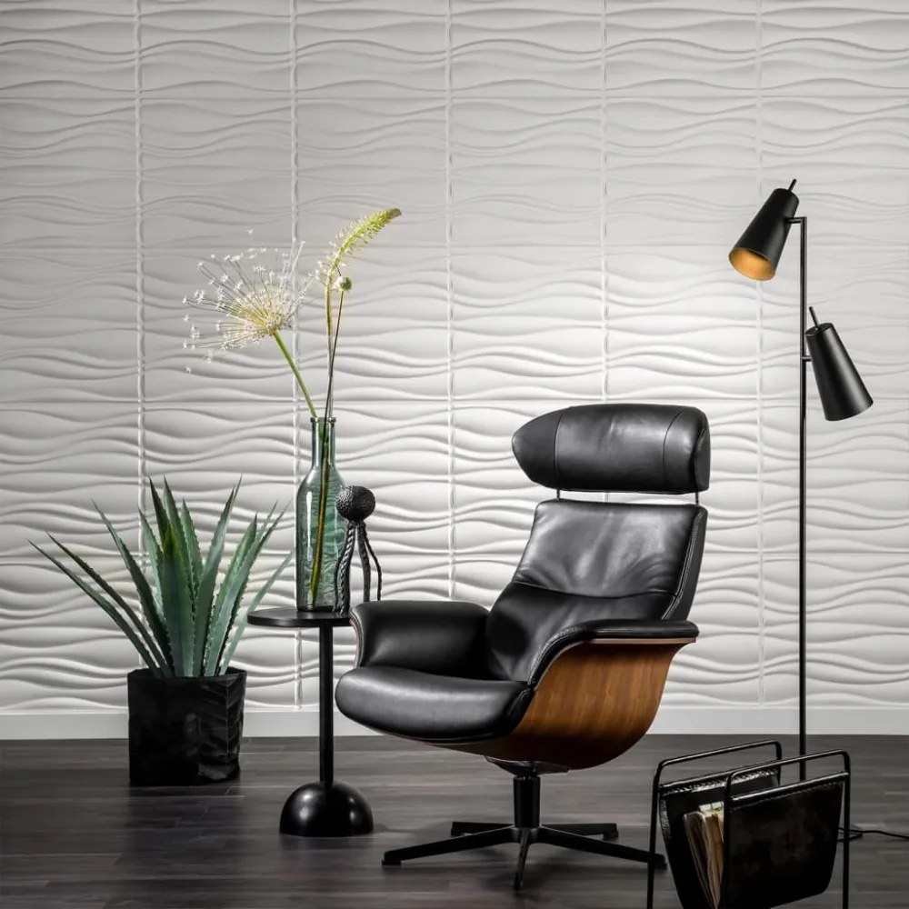 Wallart 24 db ga-wa04 hullámmintás 3d falpanel