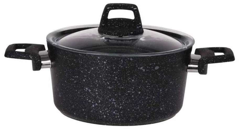 EH Alumínium lábas, fedővel Alu 4,4 l , átmérő 24cm
