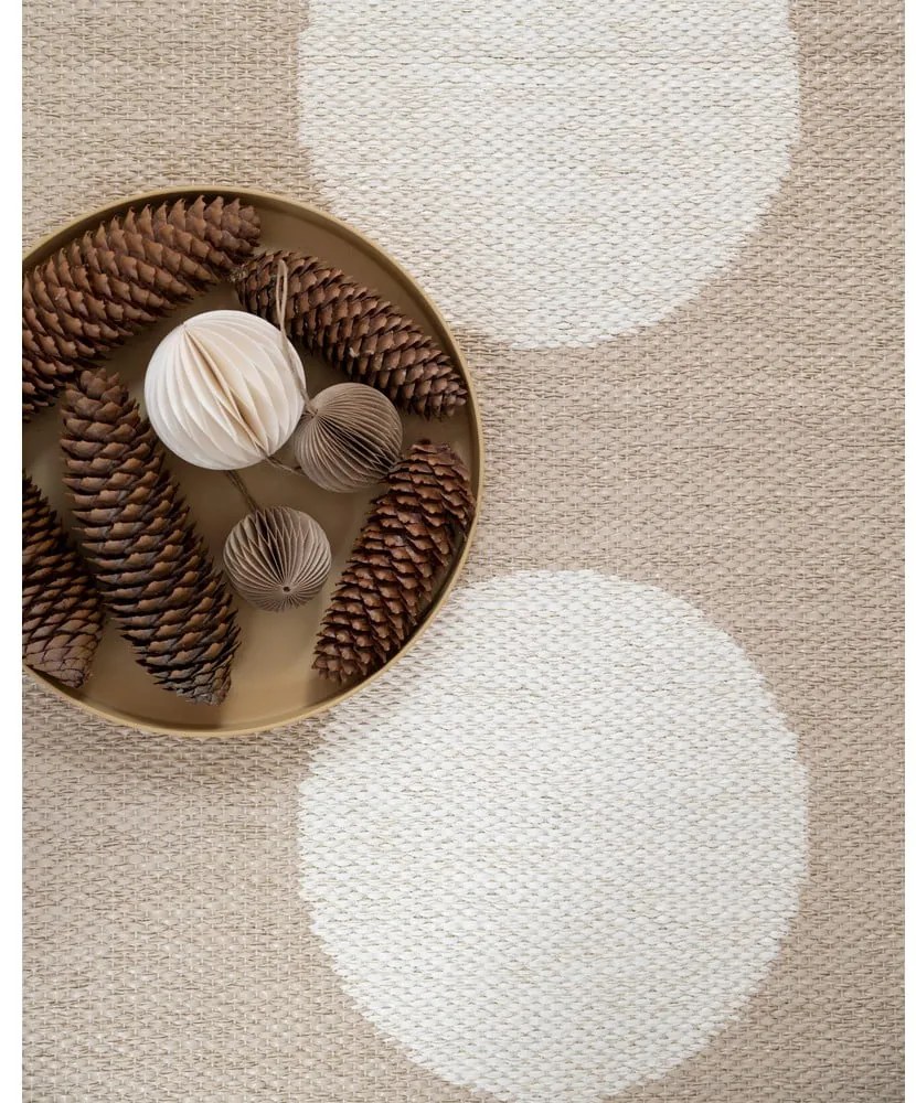 Bézs kültéri-beltéri futószőnyeg 70x225 cm Vera Beige – Pappelina