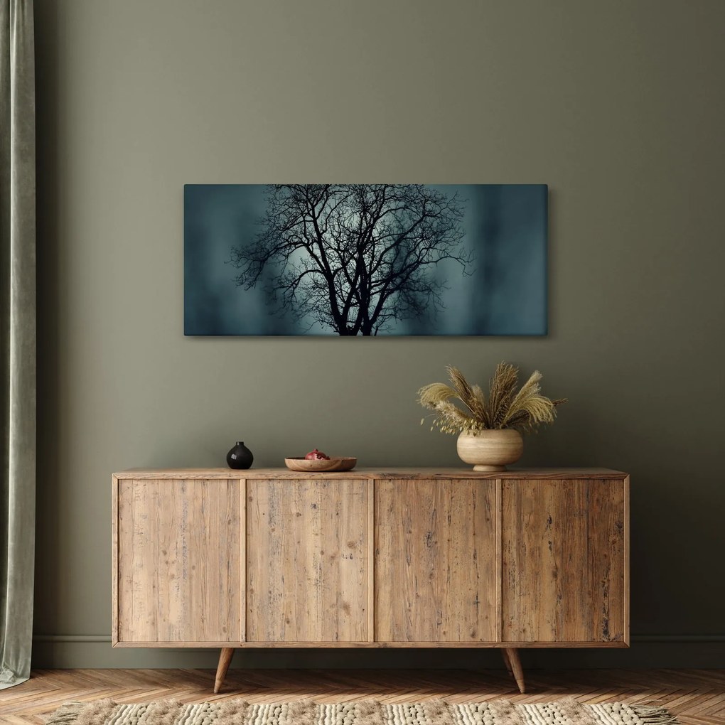 Kép egy fáról napfogyatkozáskor (120x50 cm)