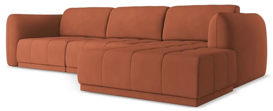 Narancssárga sarokkanapé (jobb oldali) Hoku – Makamii