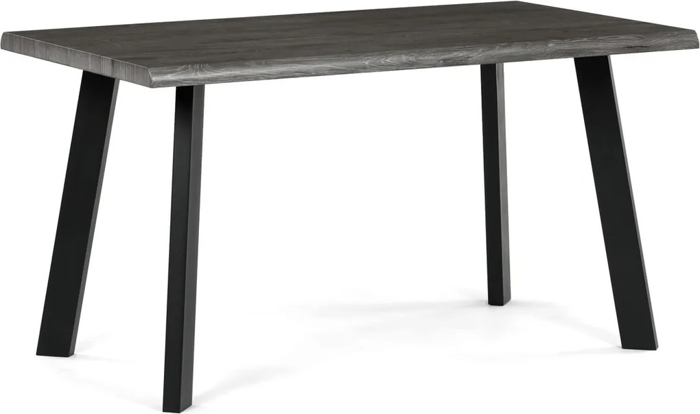 Jídelní stůl 140x80cm, mdf, šedý dub, HT-F4514 GREY