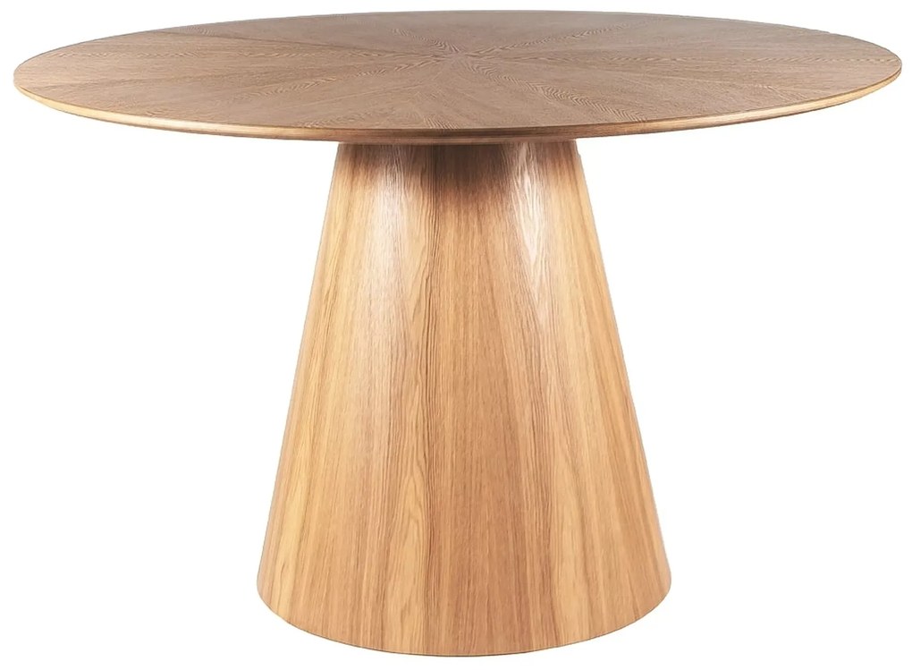 Kerek étkezőasztal ANGEL 120x120 cm, tölgy dekoráció