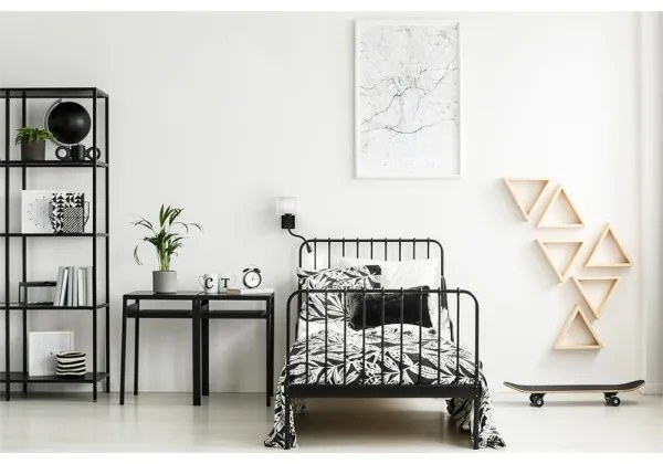 LED flexibilis lámpa POLO 1xE27/40W+LED/2W 230V fekete