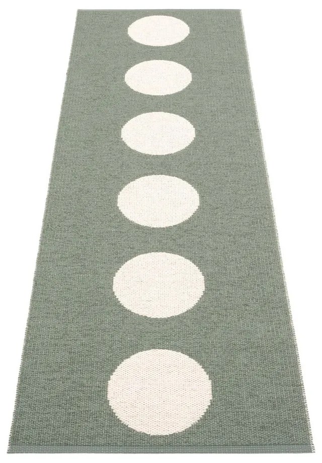 Zöld kültéri-beltéri futószőnyeg 70x225 cm Vera Army – Pappelina