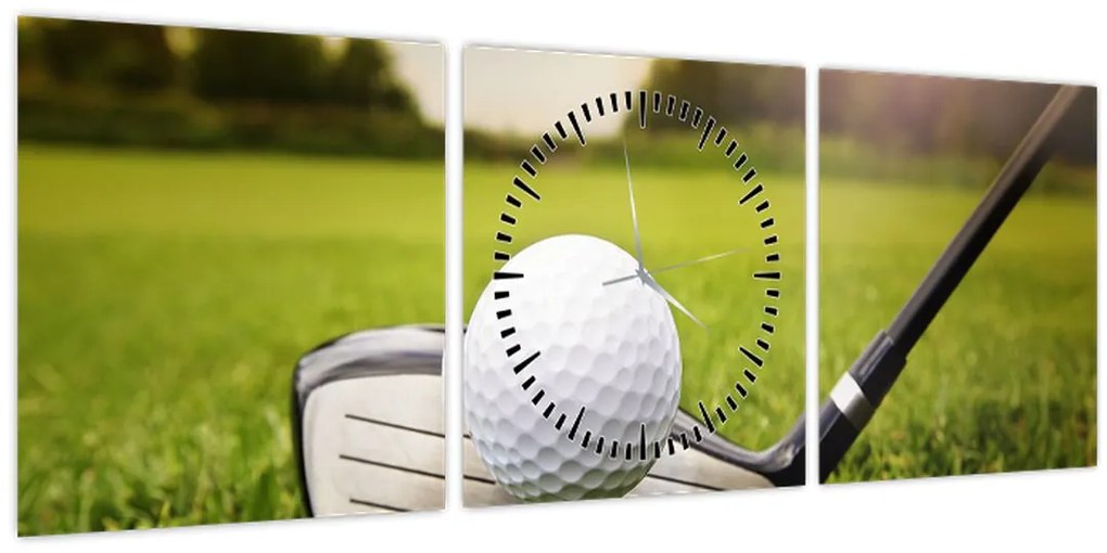 Kép - Golf (órával) (90x30 cm)