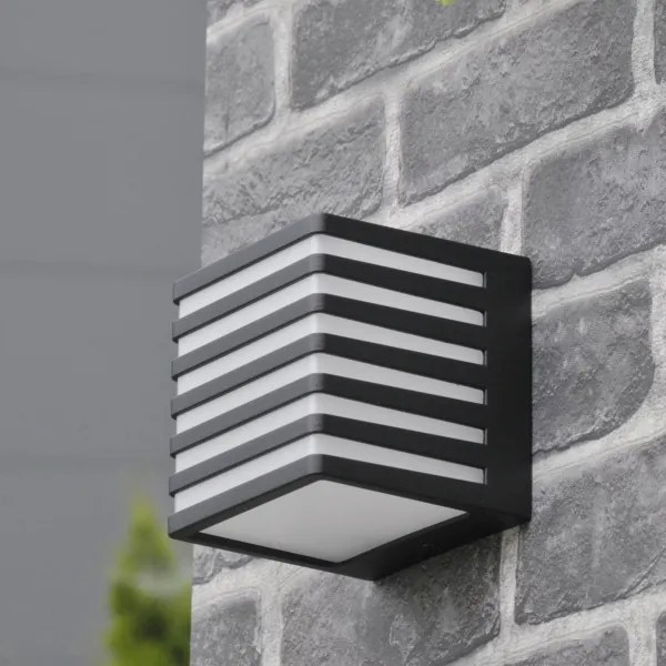 MAXWELL LED 10W 230V IP54 kültéri fali lámpa antracit