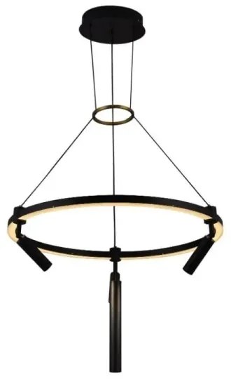 LED állítható fényerejű csillár kábellel LED/85W/230V 3000-6500K + DO