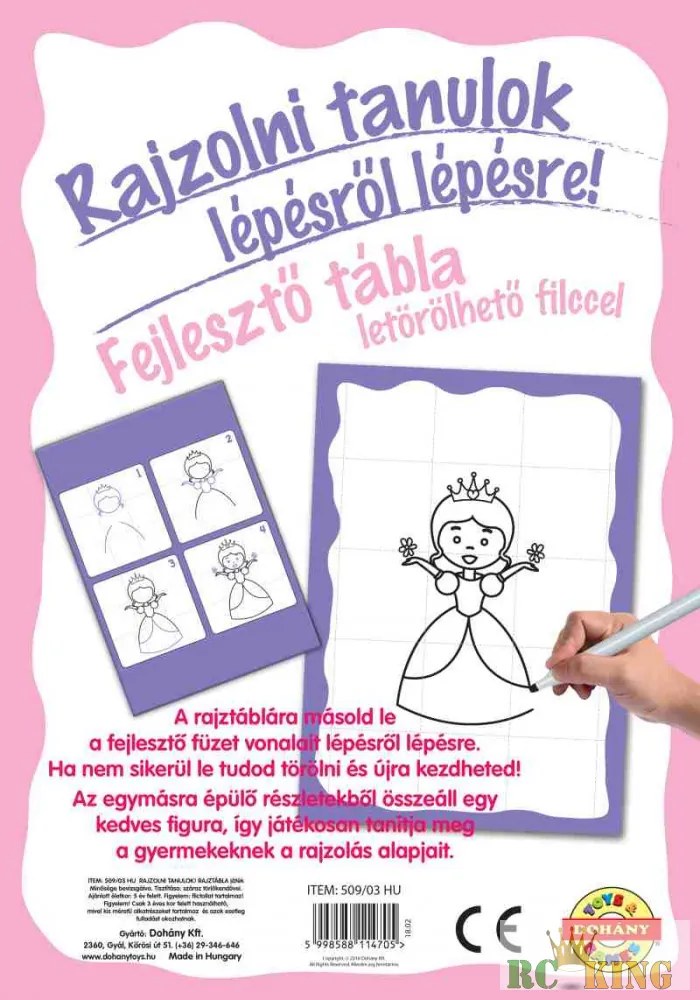 Rajzolni tanulok fejlesztő