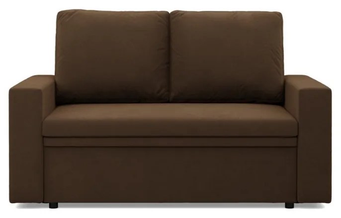 Zeus kanapé, szövet anyag, hab töltet, egyenes kartámasz, barna