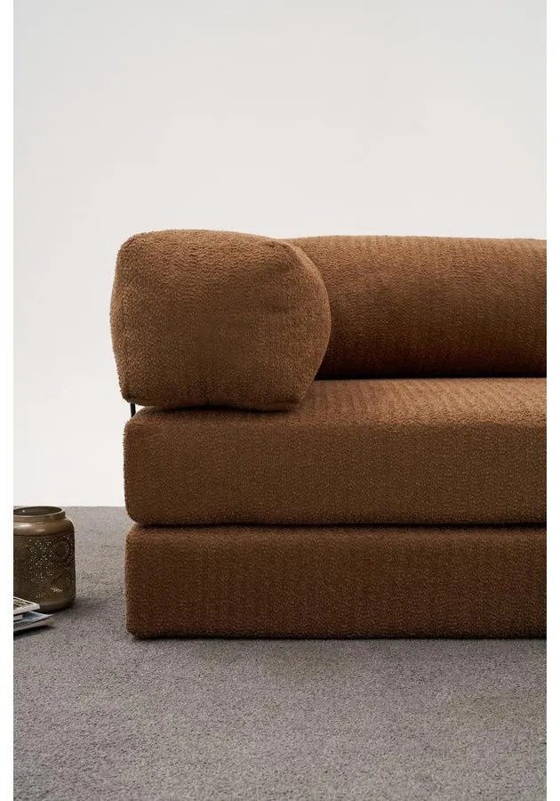 Kétszemélyes kanapé Comfort - Barna v2