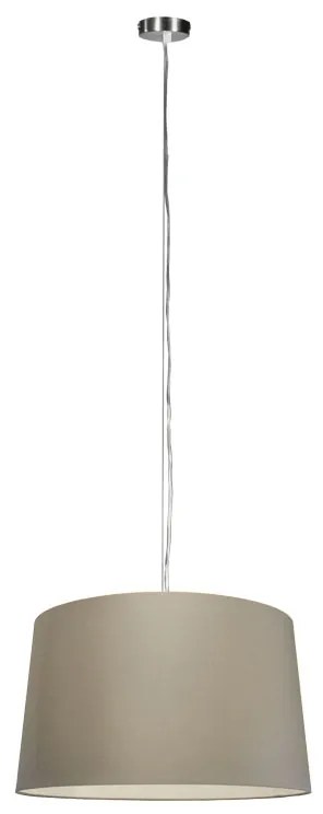 Modern függőlámpa acélból árnyékolóval 45 cm taupe - Cappo 1