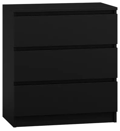 Szekrény MALWA 77x70 cm fekete