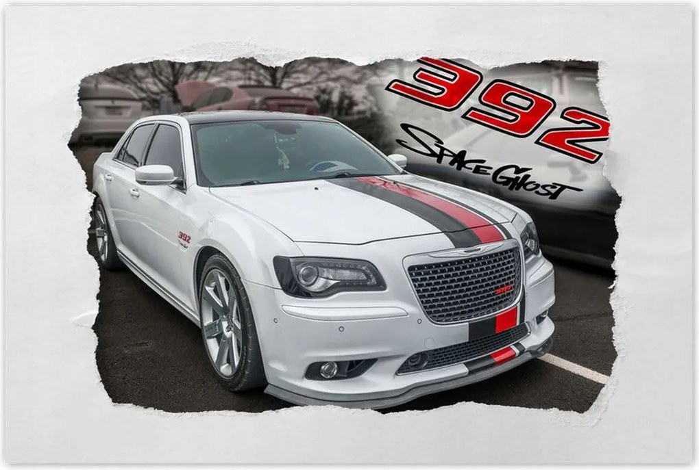 Poszterek 120x80 6,4l Chrysler 300 Srt V8